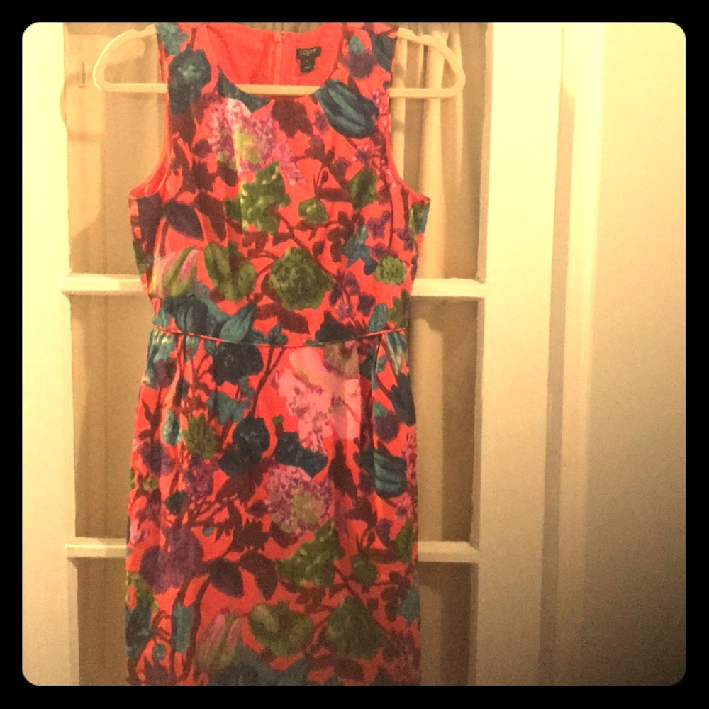 J. Crew Floral Workdress